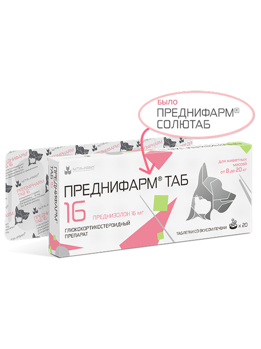 Преднифарм ТАБ 16мг, упаковка № 20