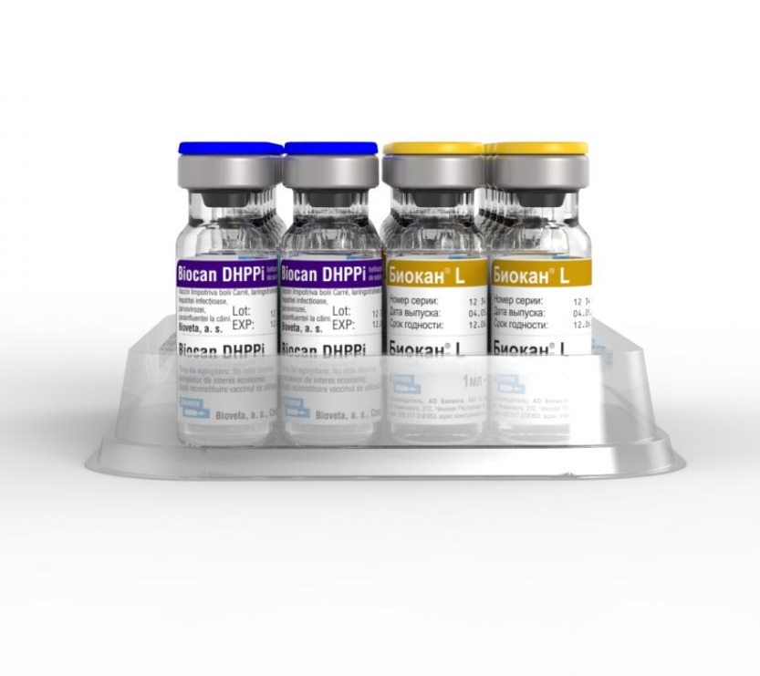 Вакцина Биокан ® DHPPI+L, 1 доза